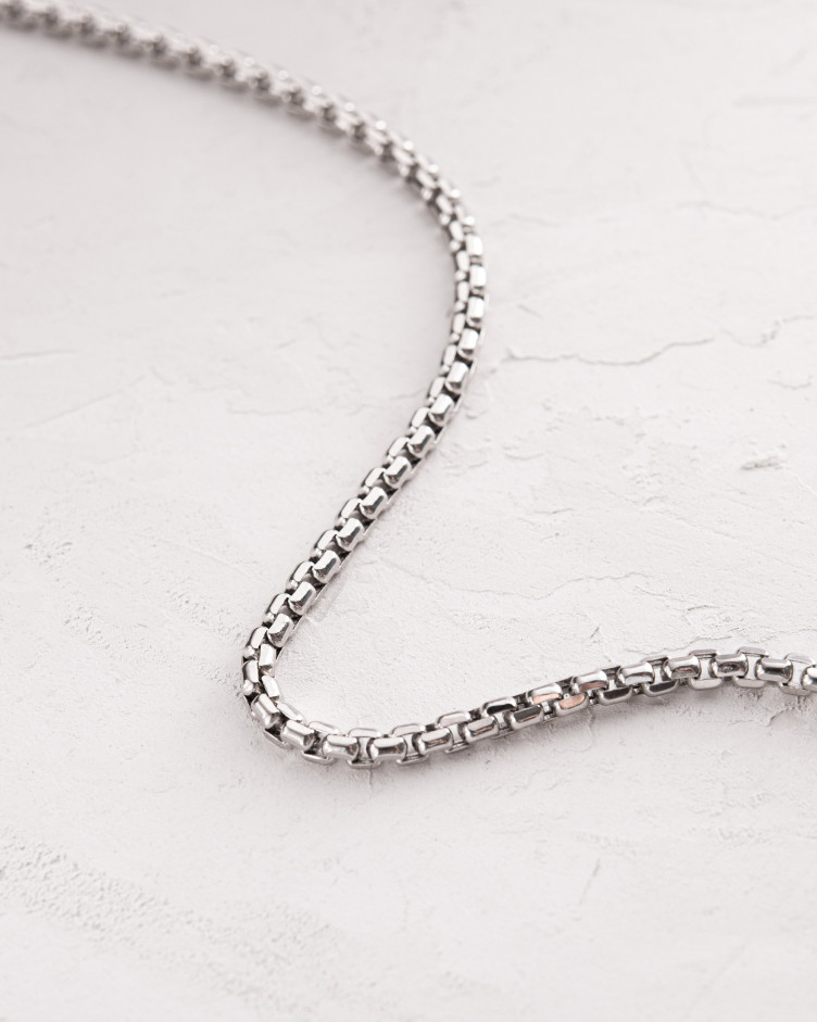 Kette – VENEDIG-Muster (Weißgold) 6