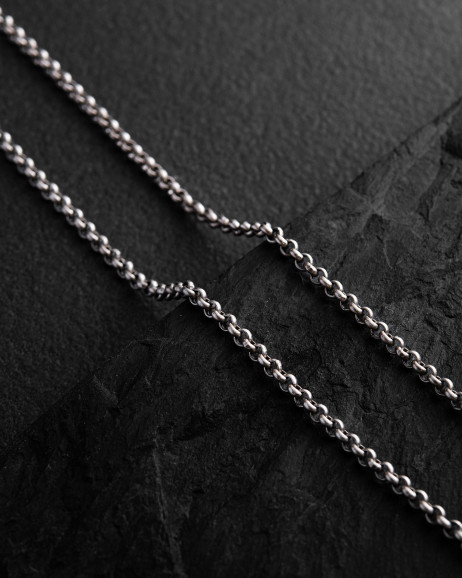 Kette - ROLOKETTE in Sterlingsilber 7