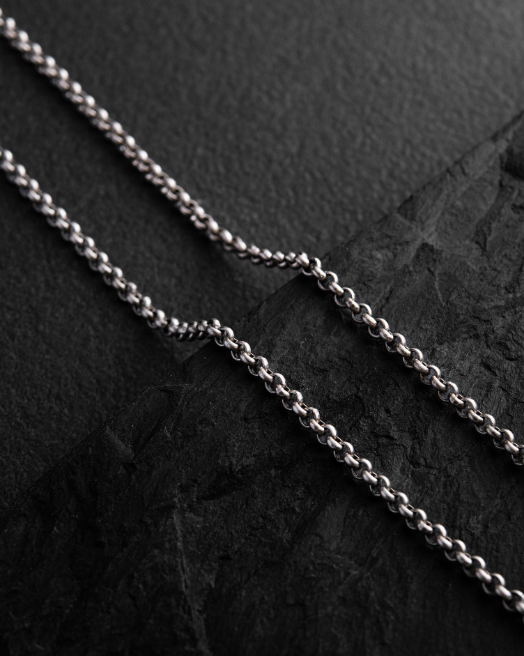 Kette - ROLOKETTE in Sterlingsilber 7