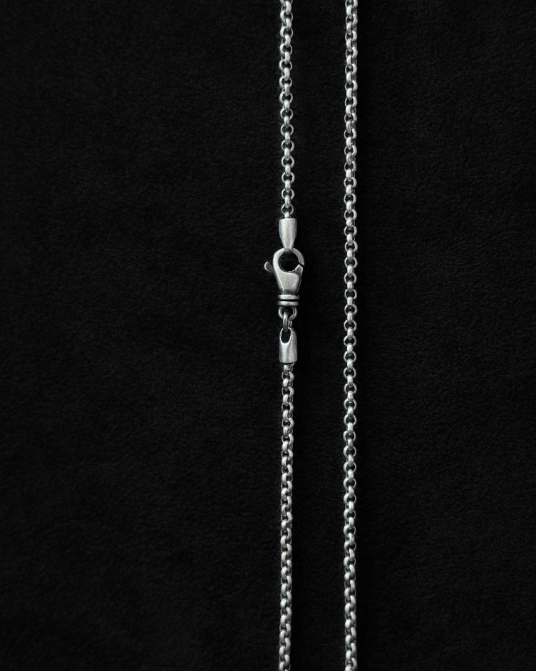 Kette - ROLOKETTE in Sterlingsilber