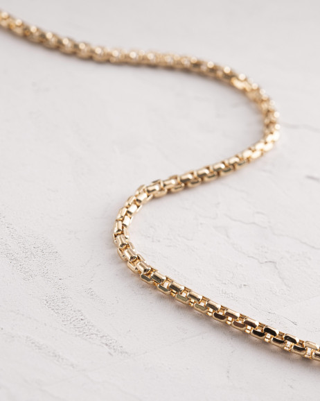 Kette – VENEDIG-Muster (Gelbgold) 6