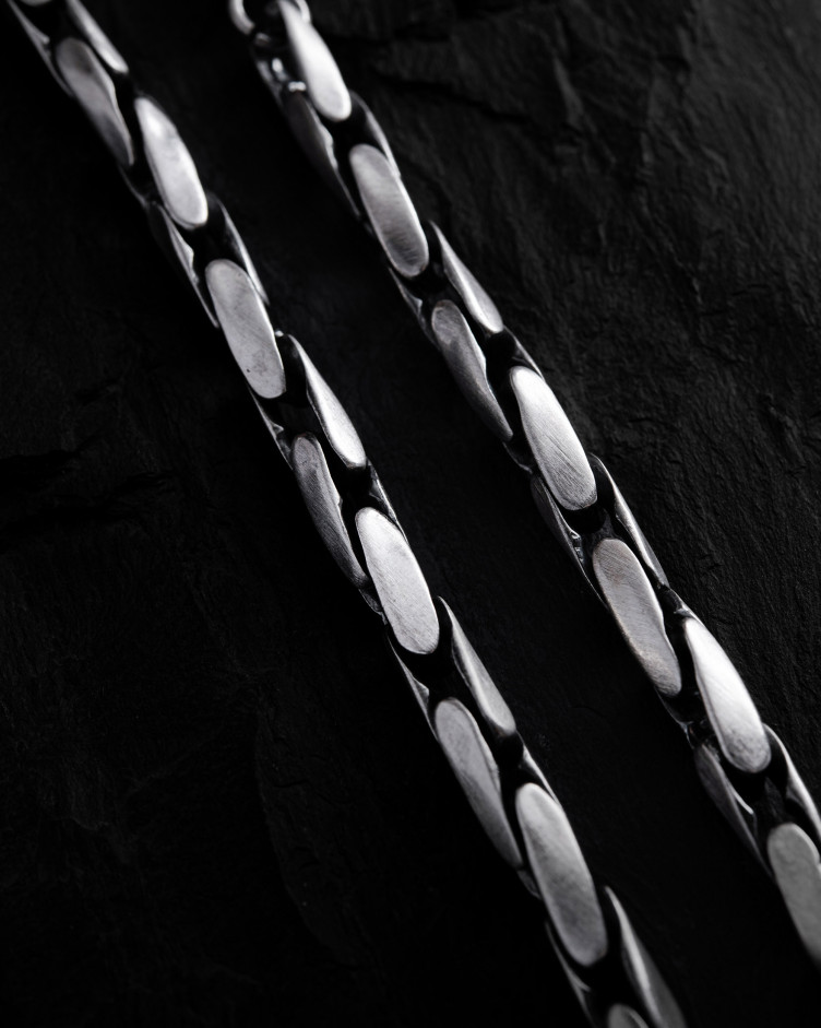 Kette TURBEN in Sterlingsilber 3