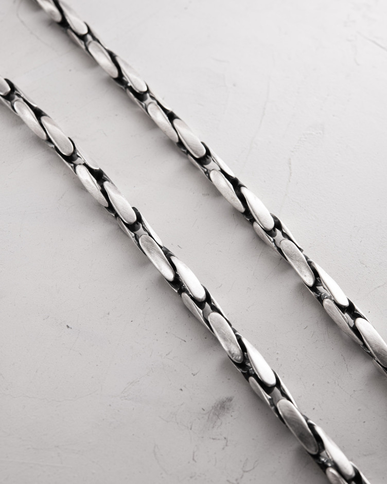 Kette TURBEN in Sterlingsilber 5