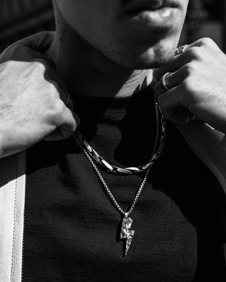 Kette TURBEN in Sterlingsilber 13