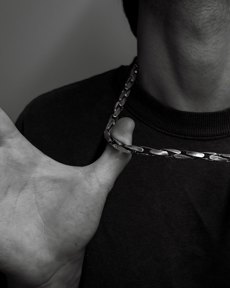 Kette TURBEN in Sterlingsilber 7