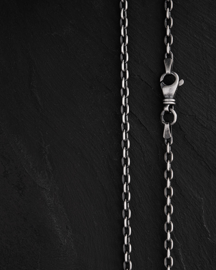 Kette - ANKERKETTE in Sterlingsilber mini