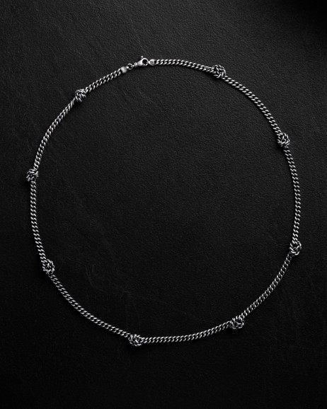 Kette KNOTEN in Sterlingsilber 4