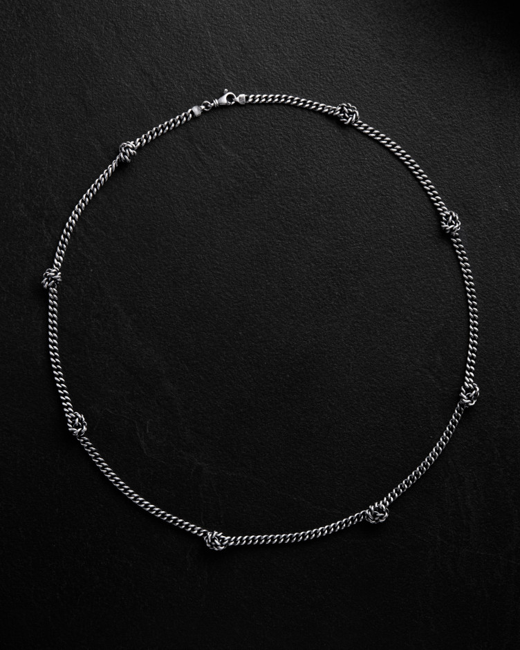 Kette KNOTEN in Sterlingsilber 4