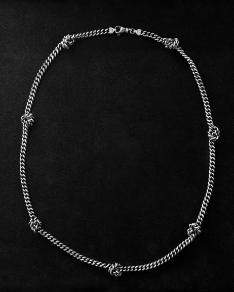 Kette KNOTEN in Sterlingsilber 5