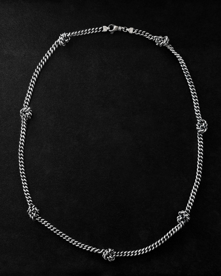 Kette KNOTEN in Sterlingsilber 5