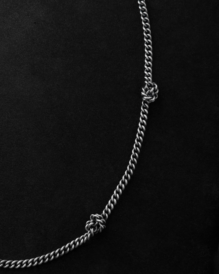 Kette KNOTEN in Sterlingsilber 2