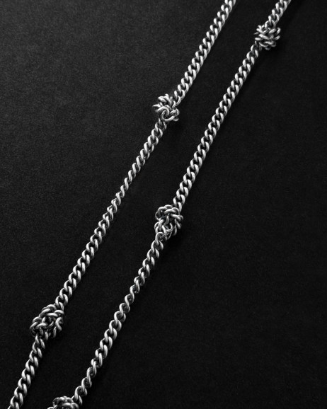 Kette KNOTEN in Sterlingsilber 6