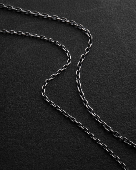 Kette - ANKERKETTE in Sterlingsilber 12