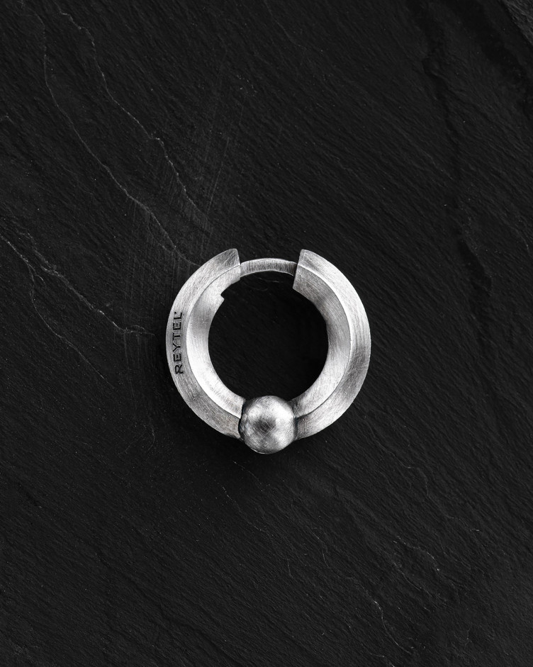 Ohrring - Ring AVENIR in Sterlingsilber