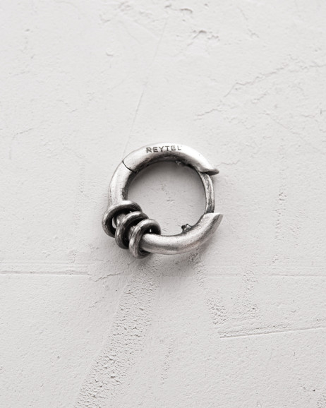 Ohrring - Ring BAGUES in Sterlingsilber 6