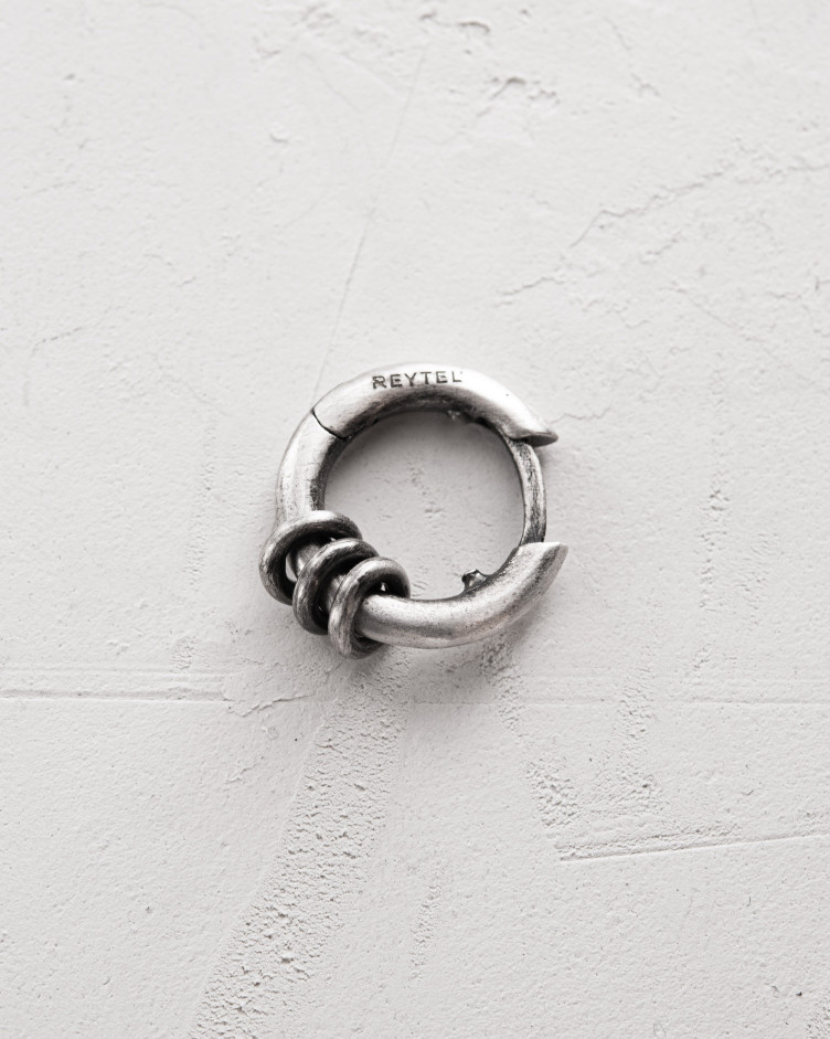 Ohrring - Ring BAGUES in Sterlingsilber 6