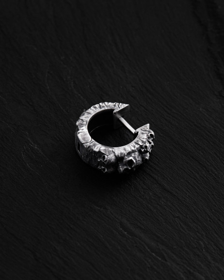 Einzelohrstecker DREAD in Sterlingsilber 5