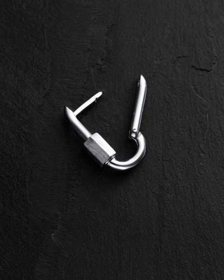 Einelohrstecker KARABIN (Weißgold) 5