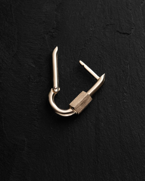 Einelohrstecker KARABIN (Gelbgold) 3