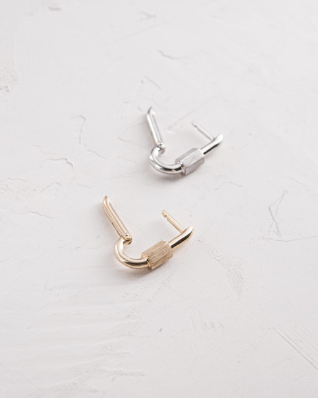 Einelohrstecker KARABIN (Gelbgold) 7