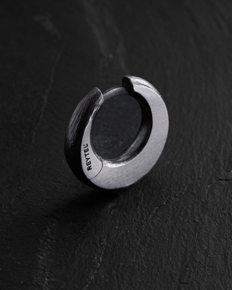 Einzelohrstecker LUNNITSA in Sterlingsilber 3