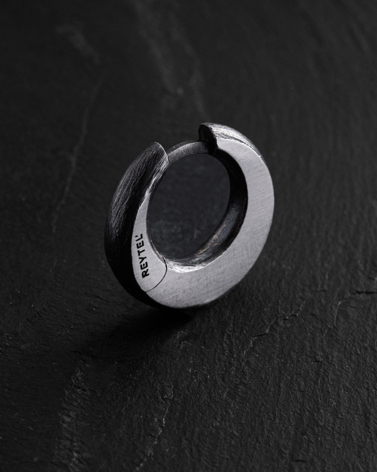 Einzelohrstecker LUNNITSA in Sterlingsilber 3