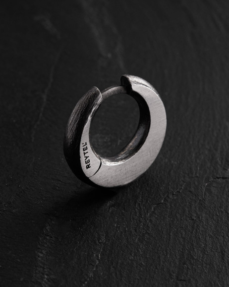 Einzelohrstecker LUNNITSA in Sterlingsilber 2