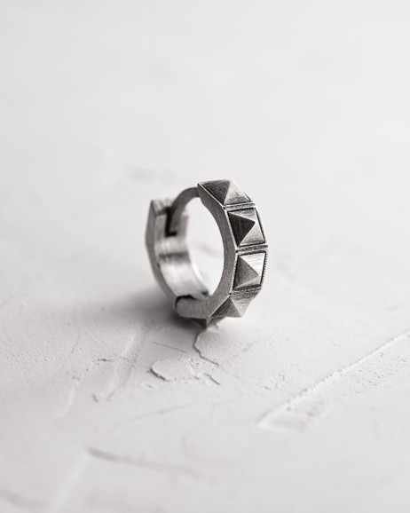 Ohrring - Ring FARE in Sterlingsilber