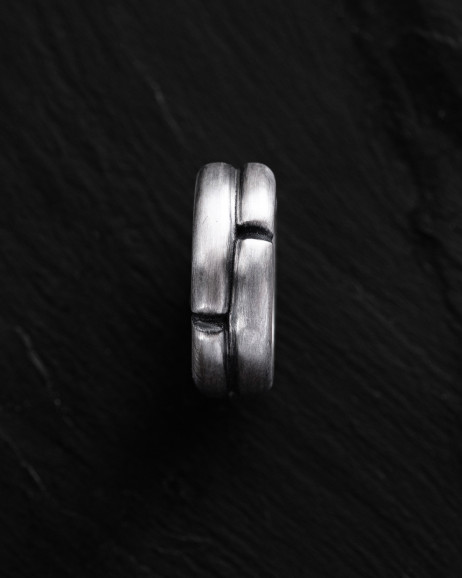 Ohrring - Ring KRETS in Sterlingsilber 3