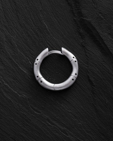 Ohrring - Ring TRIN in Sterlingsilber 2