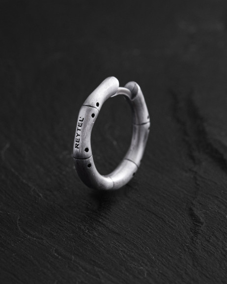 Ohrring - Ring TRIN in Sterlingsilber 3