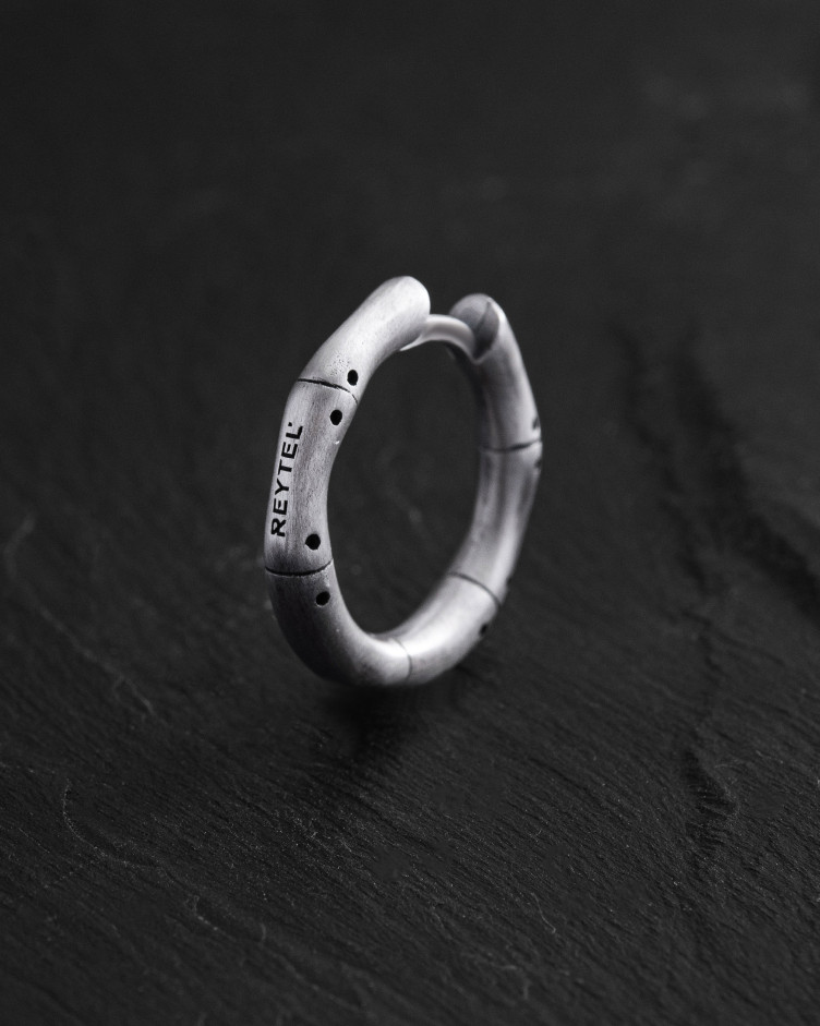 Ohrring - Ring TRIN in Sterlingsilber 3