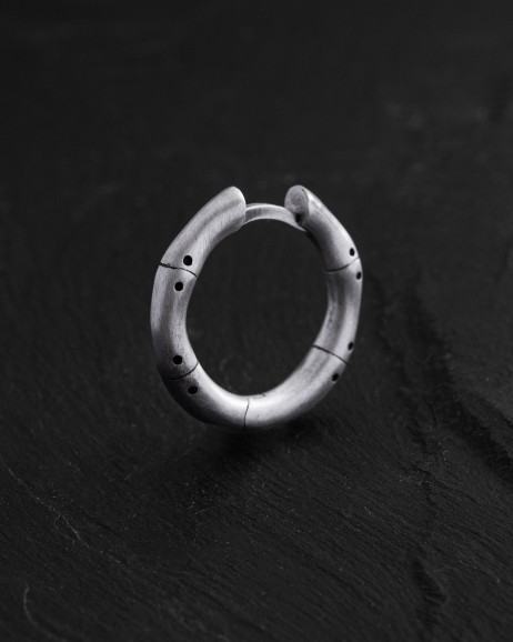 Ohrring - Ring TRIN in Sterlingsilber