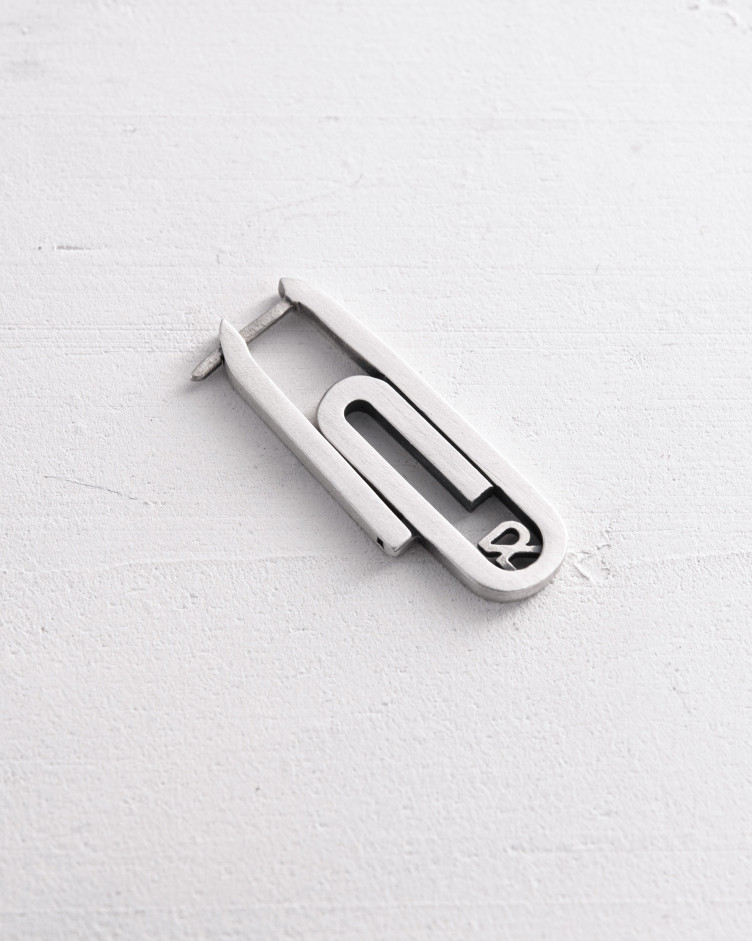 Einzelohrstecker CLIP in Sterlingsilber 5
