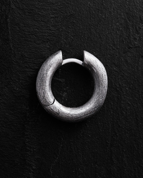 Ohrring - Ring SPIEGEL in Sterlingsilber 2