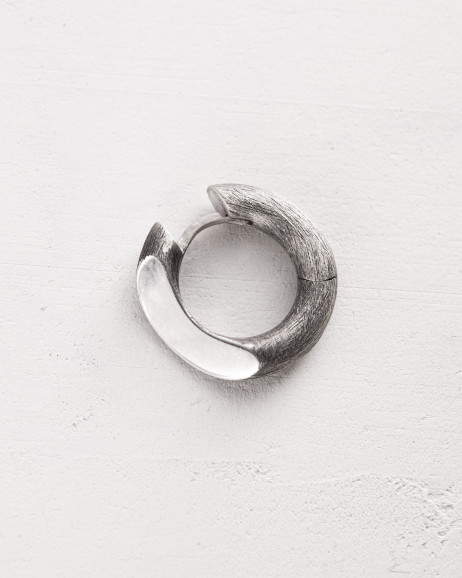 Ohrring - Ring SPIEGEL in Sterlingsilber 5