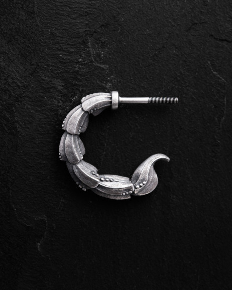Einzelohrstecker SCORPIO in Sterlingsilber 2