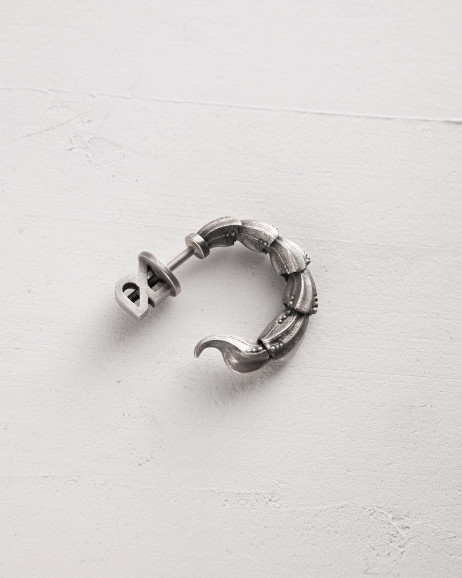 Einzelohrstecker SCORPIO in Sterlingsilber 4