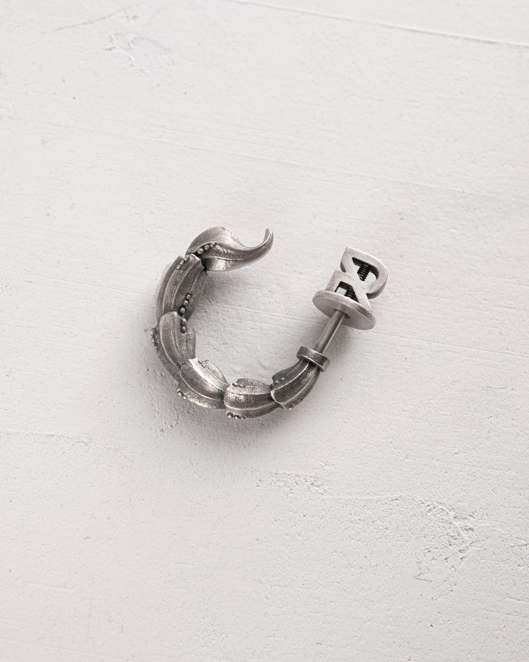 Einzelohrstecker SCORPIO in Sterlingsilber 5