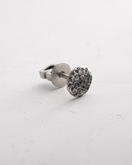 Einzelohrstecker MOND in Sterlingsilber 4