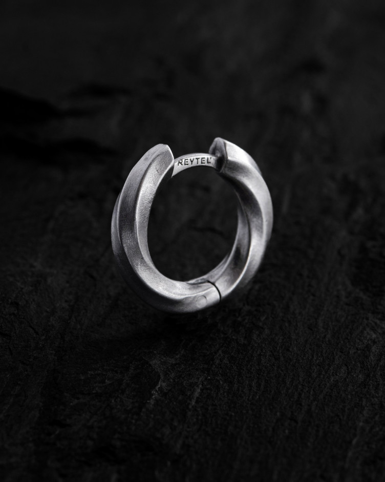 Ohrring - Ring VIR in Sterlingsilber 3