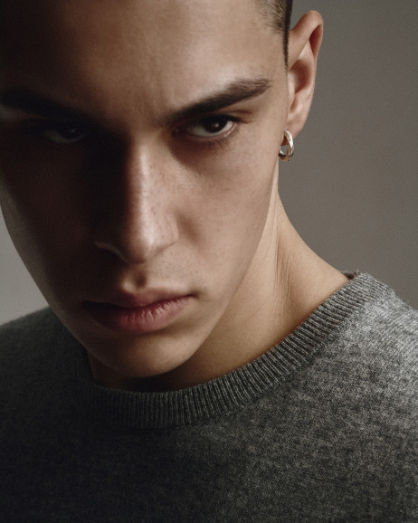 Ohrring - Ring VIR in Sterlingsilber 2