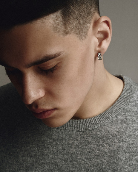 Ohrring - Ring DEJAVU in Sterlingsilber 2