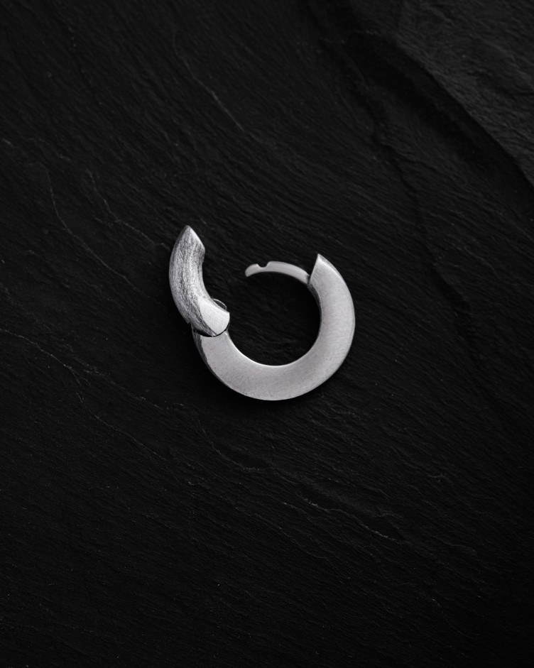 Ohrring - Ring RELEASE in Sterlingsilber 3