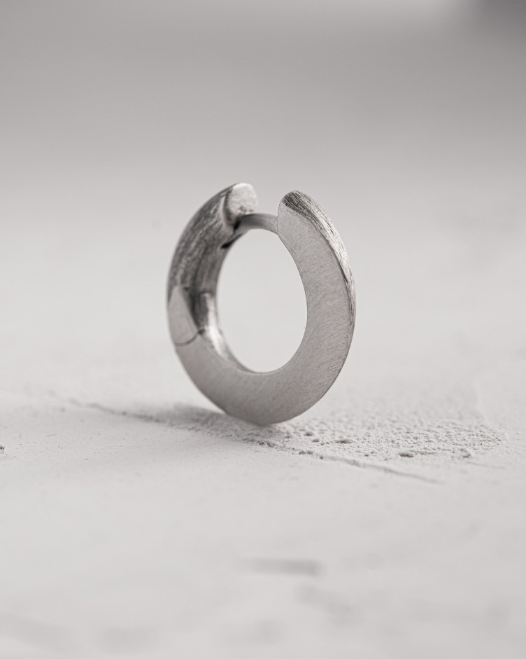 Ohrring - Ring RELEASE in Sterlingsilber