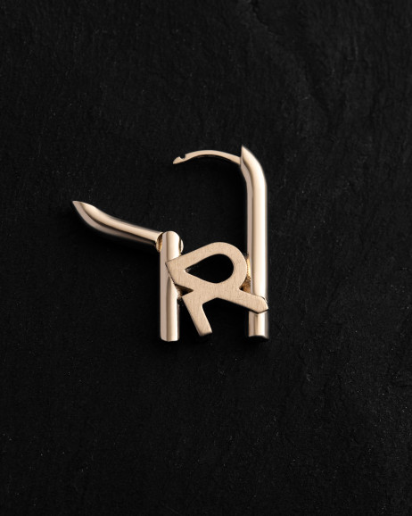 Einzelohrstecker REYTEL (Gelbgold) 2