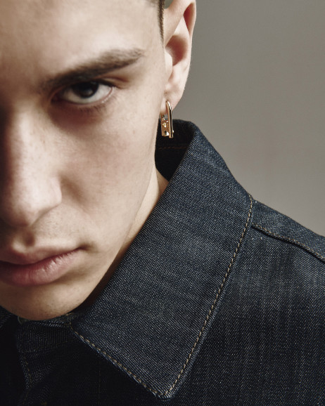 Einzelohrstecker REYTEL (Gelbgold) 4