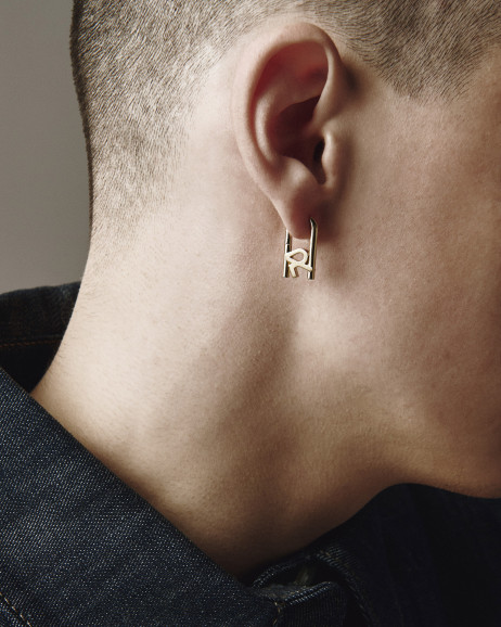 Einzelohrstecker REYTEL (Gelbgold) 2