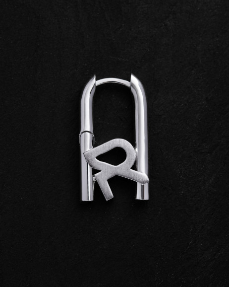 Einzelohrstecker REYTEL (Weißgold)