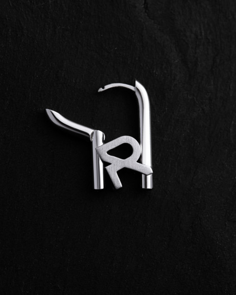 Einzelohrstecker REYTEL (Weißgold) 2